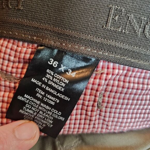 English Laundry Cotton Blend Pants Size 36x34, Like New - Picture 5 of 6